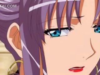 Ausgezeichnet blasen im nahansicht mit vollbusig anime heiße schnitte