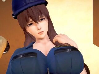Policewoman arbeider med kjærlighet 3d hentai 69