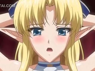 Swell blondýnka anime fairy píča bouchl tvrdéjádro