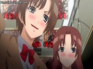 Nevainīgs brunete anime kaplis sūkā johnson part4