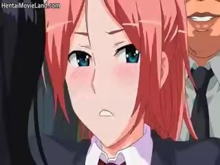 Anime flokëkuqe zoçkë merr dorëshkathët part4