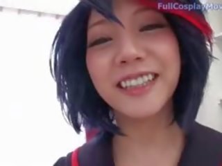 Ryuko matoi från döda la döda cosplays x topplista filma avsugning