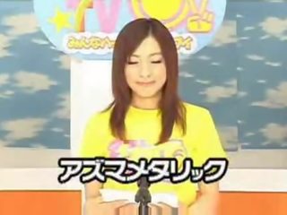 Nhật bản newscasters được của họ cơ hội đến chiếu sáng trên bukkake tv